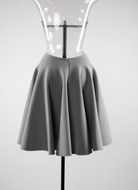 Jupe courte Opera - Gris Cendre