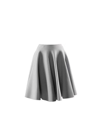 Jupe courte Opera - Gris Cendre