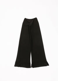 Pantalon Daimyo en laine - Noir