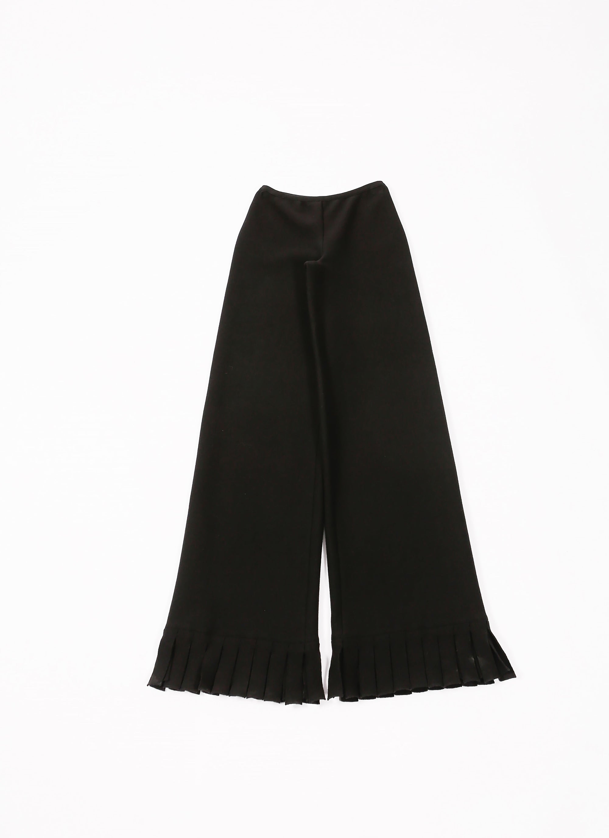Pantalon Daimyo en laine - Noir