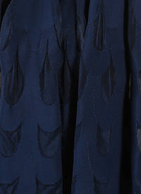 Serpentine short skirt - Royal Blue