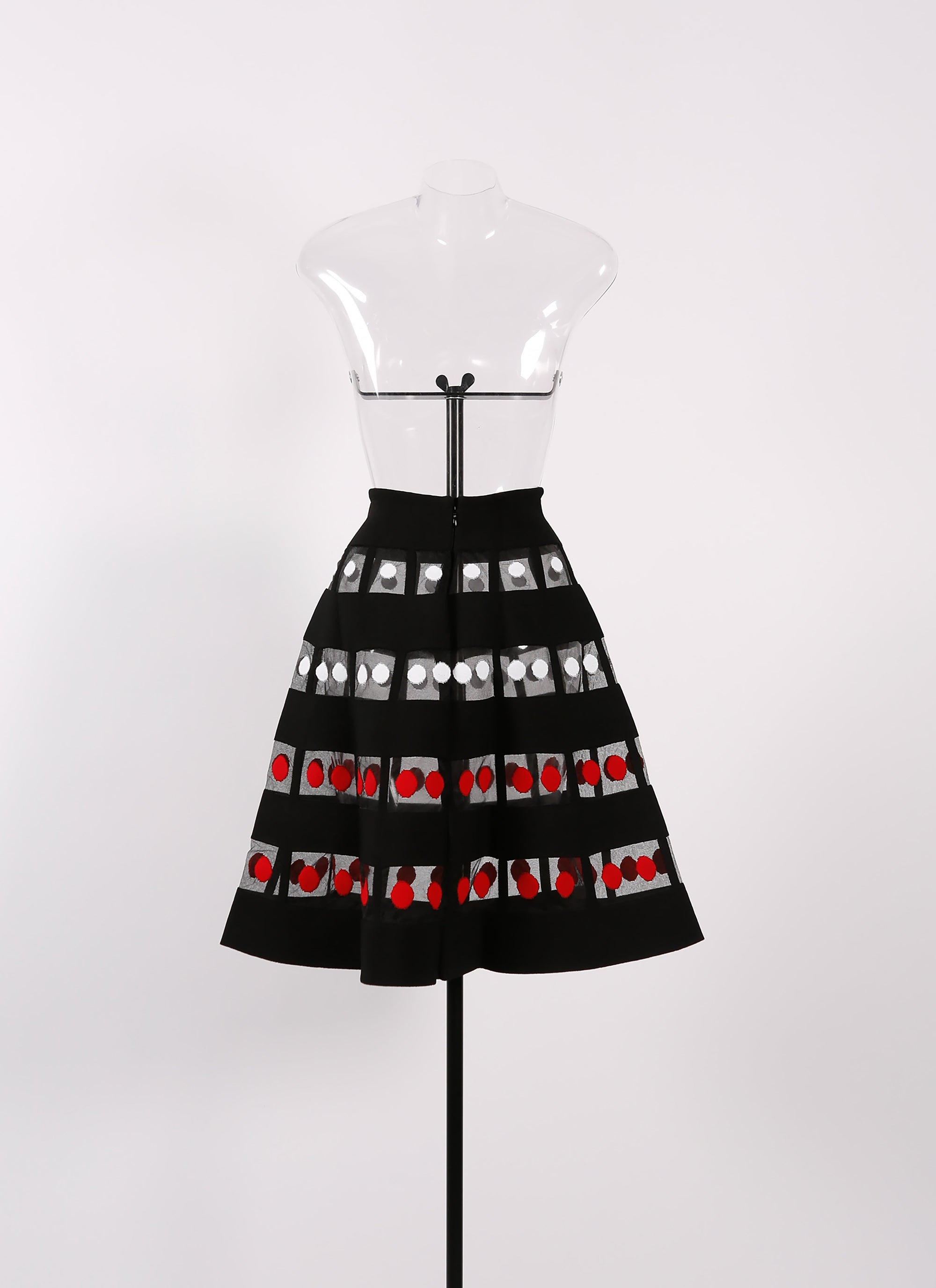 Jupe longue Objectif en maille - Multicolore