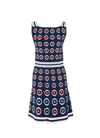 Robe sans manches Atomic - Multicolore bleu