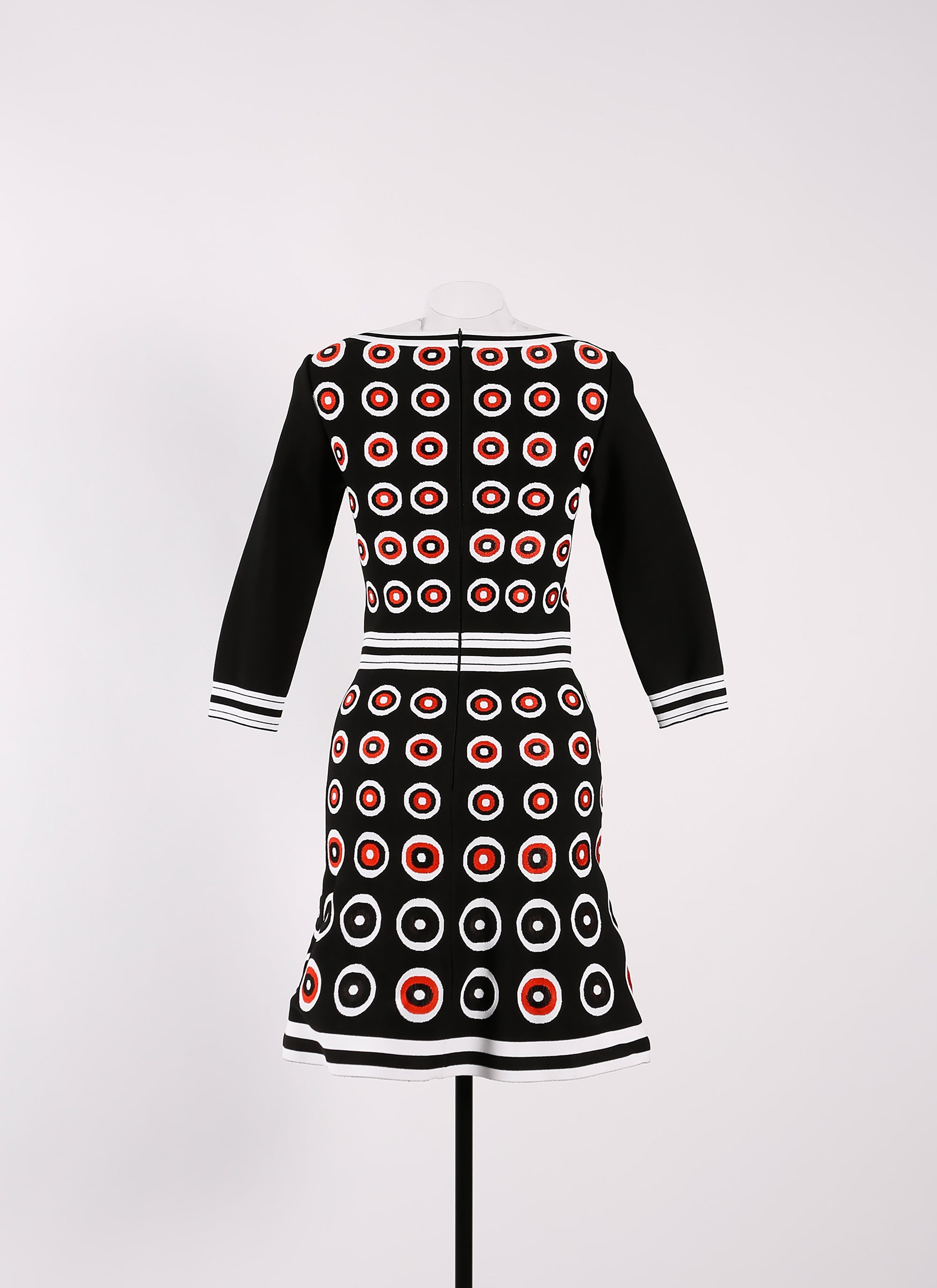 Robe à manches 3/4 Atomic en maille - Multicolore