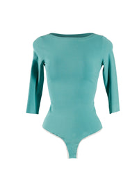 Body à manches 3/4 - Menthe