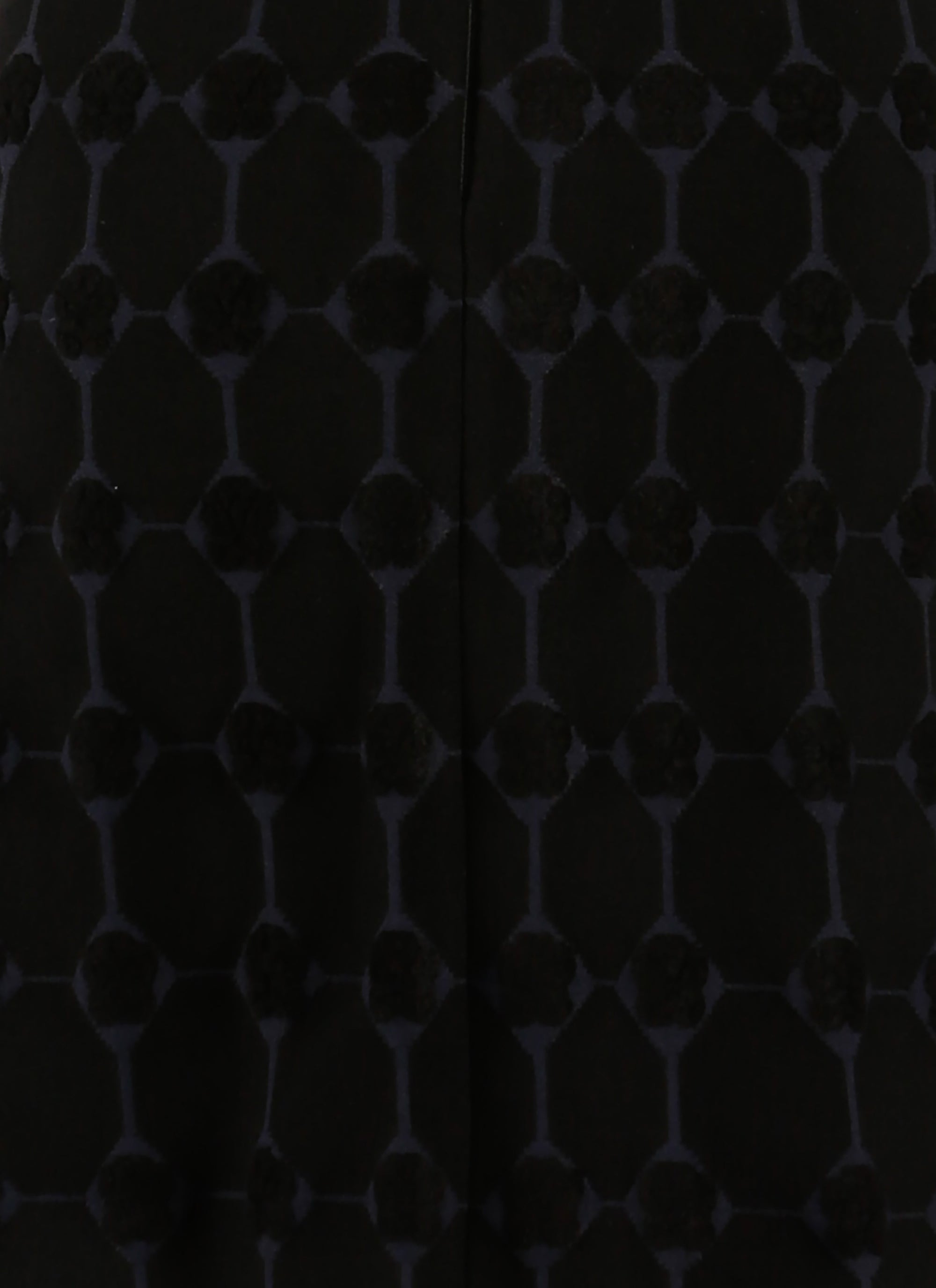 Robe courte sans manches Azulejos - Noir & Nuit