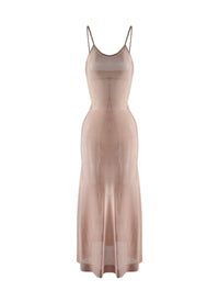 Long underdress - Flesh