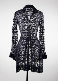 Chemise longue basque - Nuit