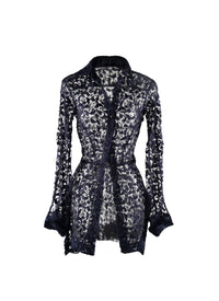 Chemise longue basque - Nuit