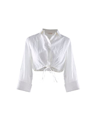 Chemise à manches longues - Blanc Optique