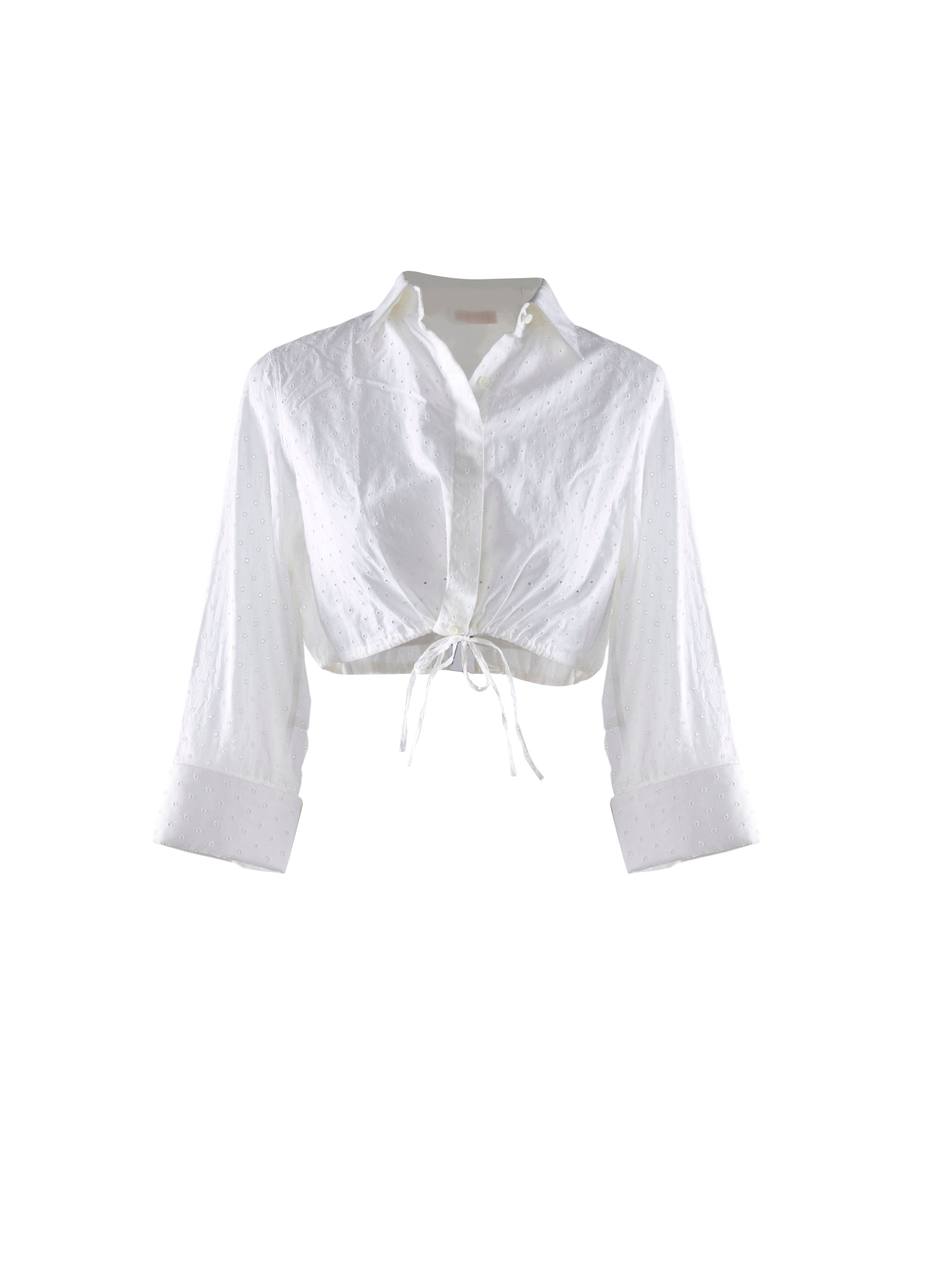 Chemise à manches longues - Blanc Optique