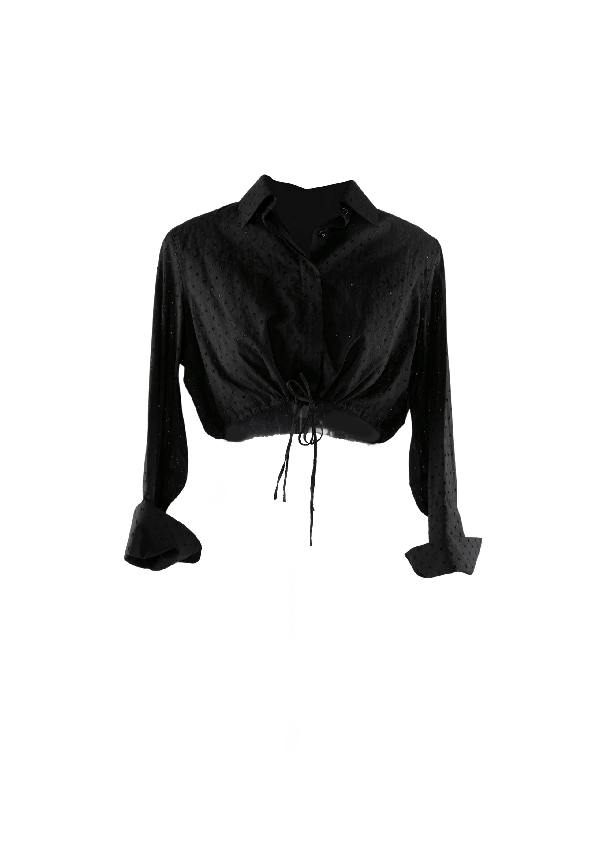 Long-sleeved shirt - Black intense