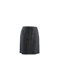 Short skirt with lace fastening - Night