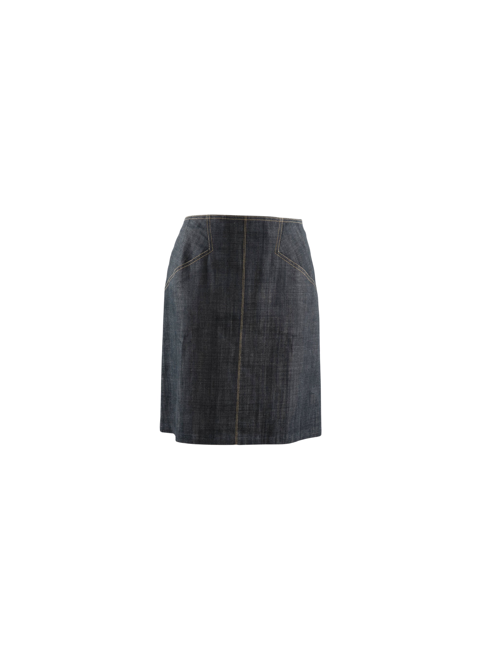 Short skirt with lace fastening - Night