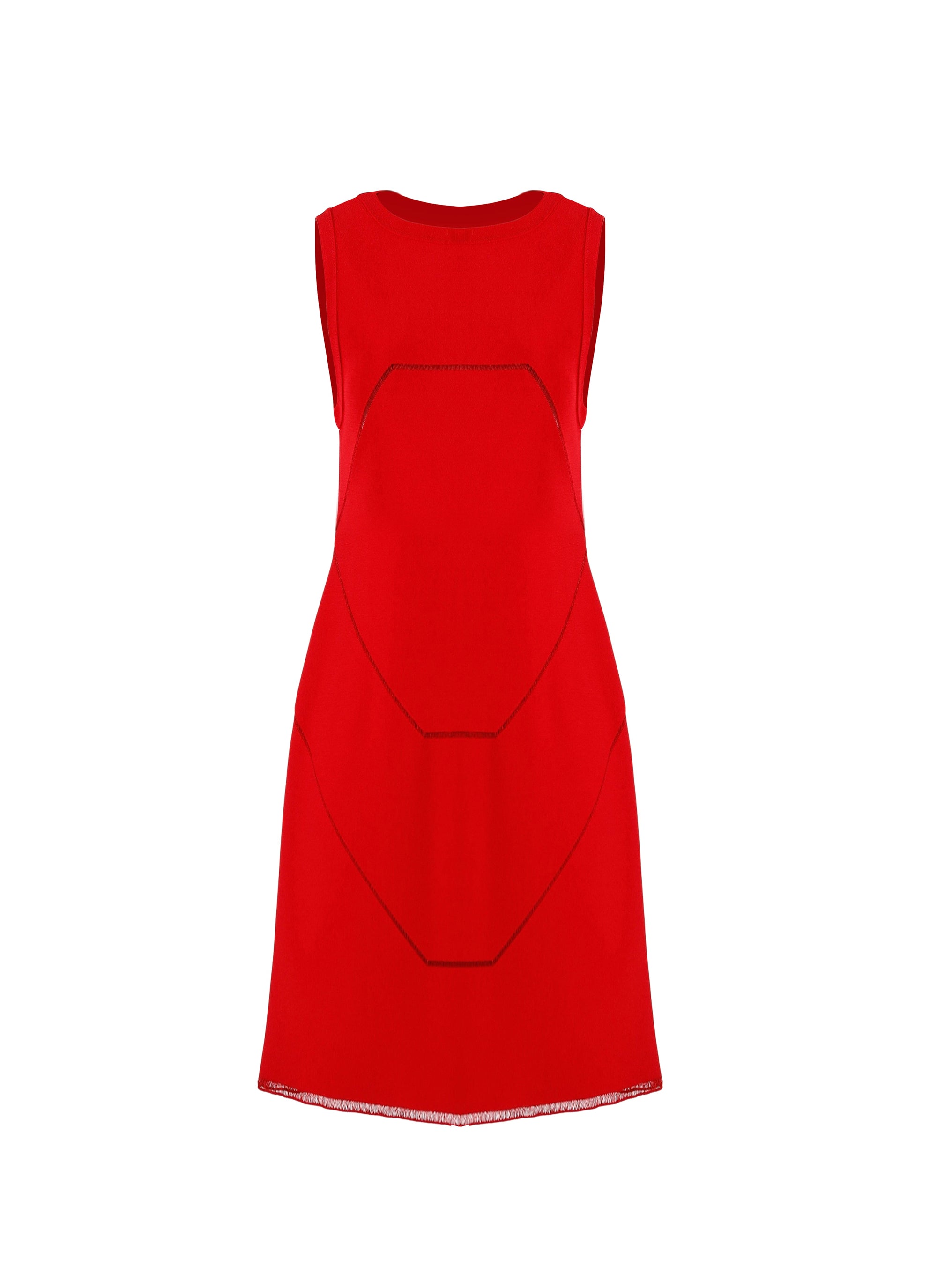 Robe sans manches Guarani en maille - Laque