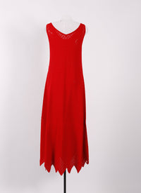 Robe sans manches Jamaica en maille - Laque