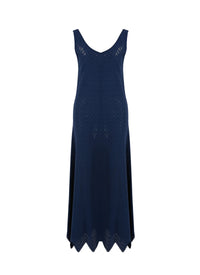 Robe sans manches Jamaica en maille - Marine