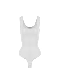 Sleeveless bodysuit - Optic White
