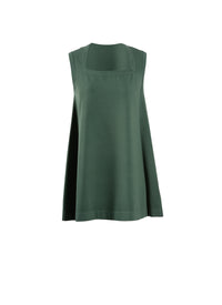 Sleeveless jumper - Sage