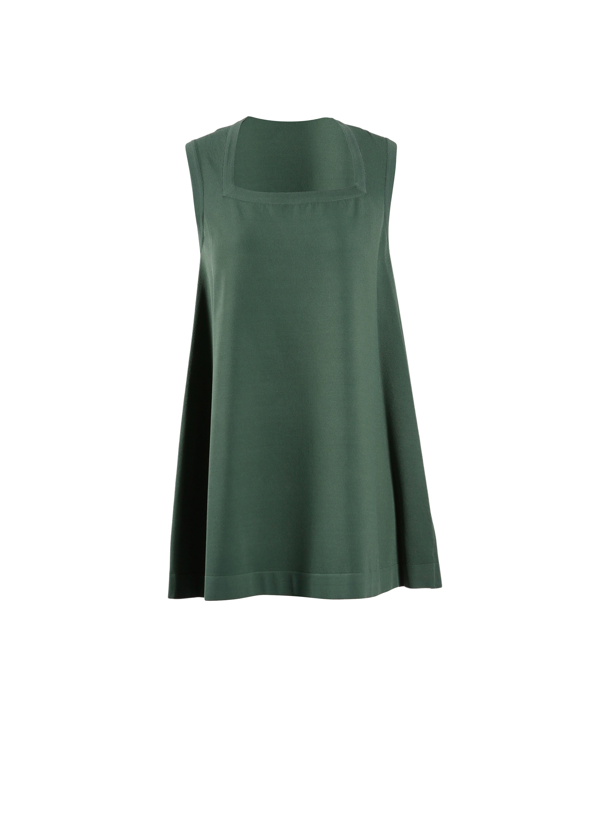 Sleeveless jumper - Sage