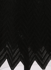 Jamaica knitted long sleeve jumper - Black intense