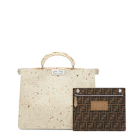 Peekaboo ISeeU Medium Kengo Kuma x Fendi - Blanc