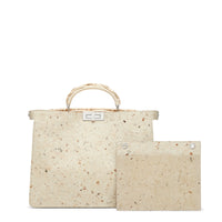 Peekaboo ISeeU Medium Kengo Kuma x Fendi - Blanc