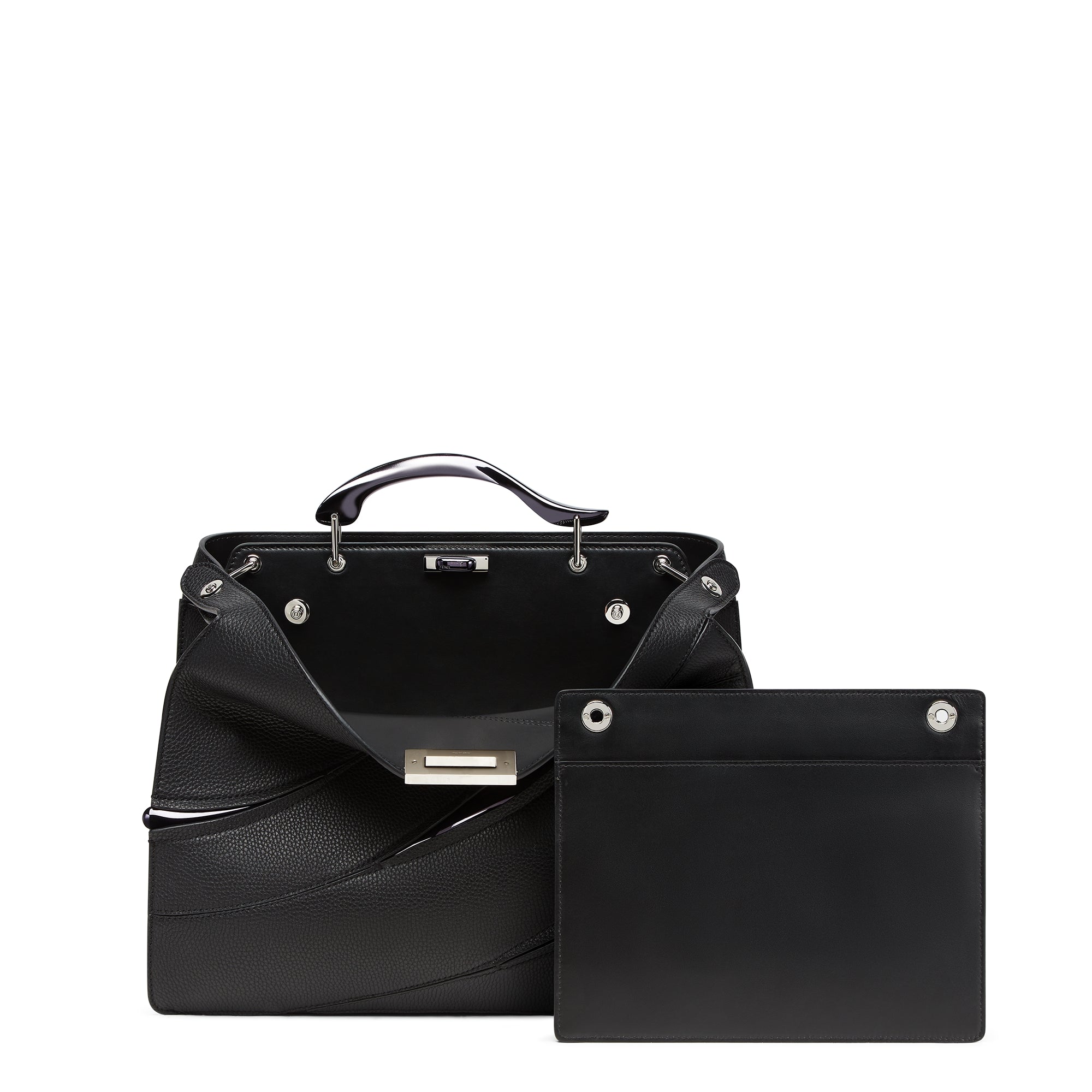 Peekaboo ISeeU Medium MAD x Fendi - Noir