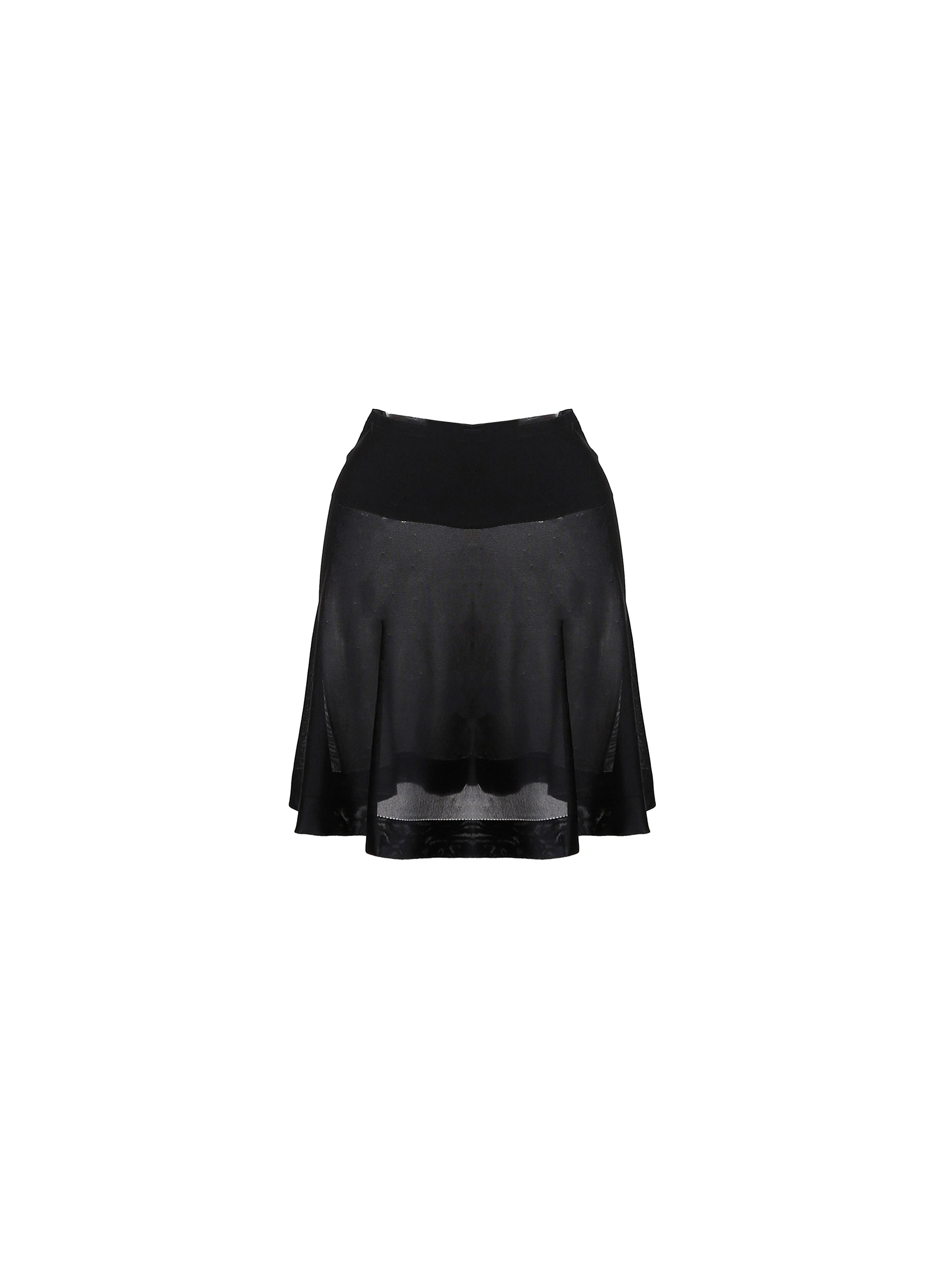 Intime short skirt bottom - Black