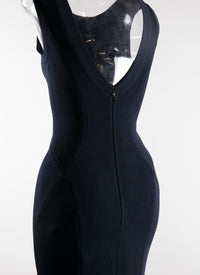 Robe sans manches Diva en maille - Nuit