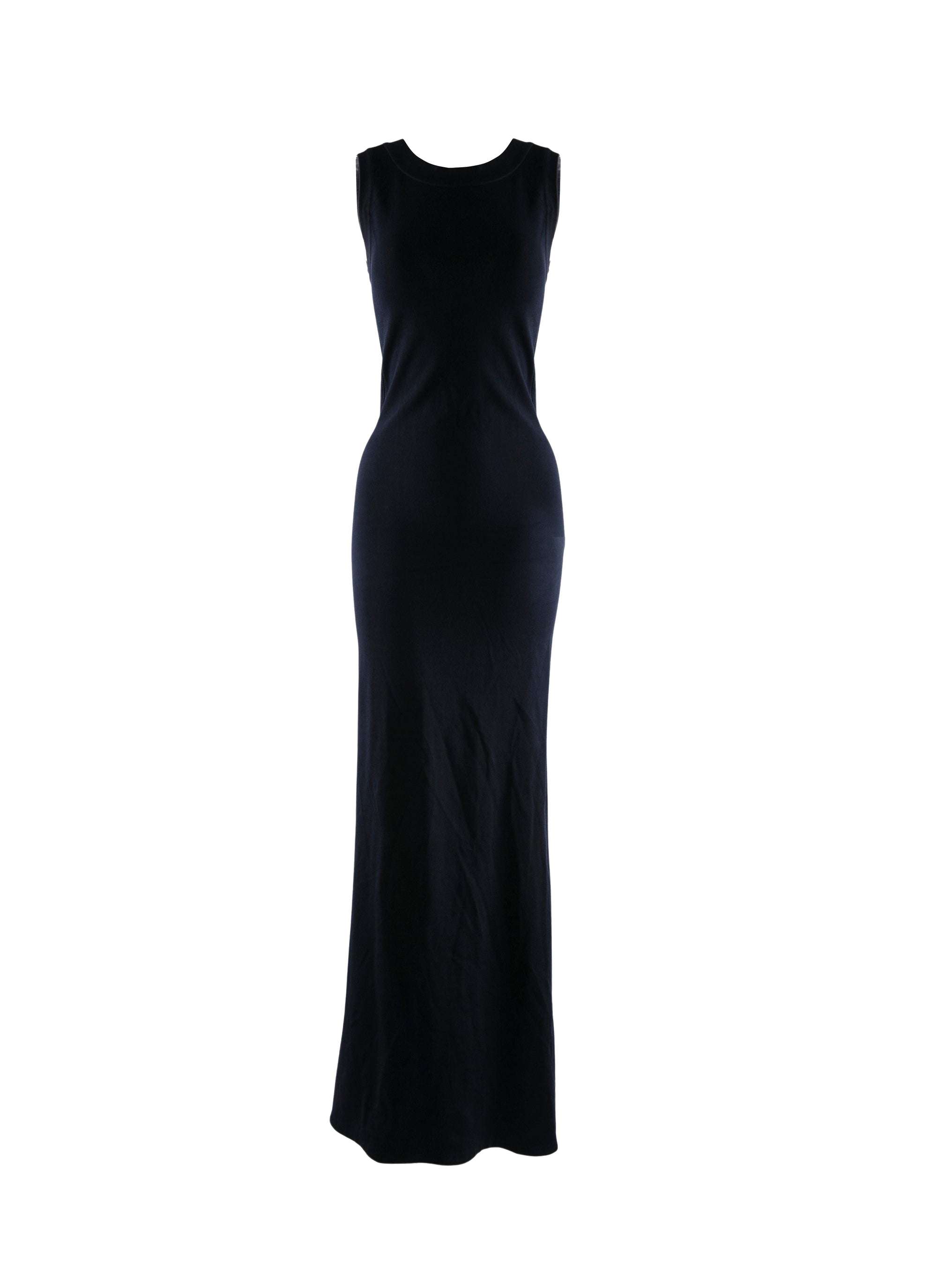 Robe sans manches Diva en maille - Nuit