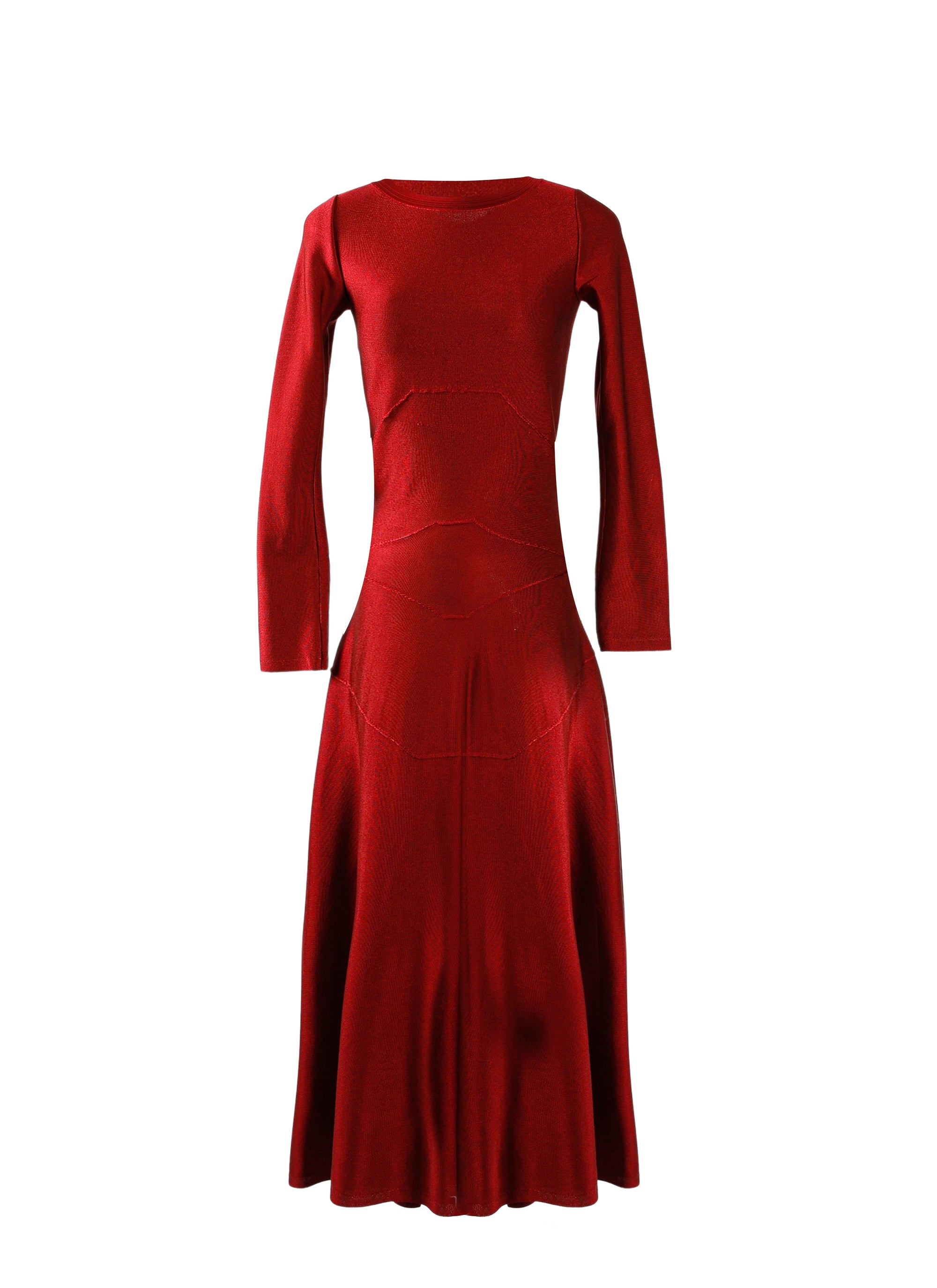 Etoile long-sleeved maxi dress - Madder
