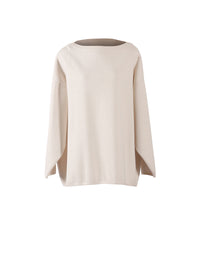 Prima Donna long sleeve wool jumper - Mother of Pearl White
