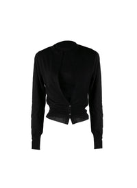 Twin-set fine wool knitwear - Black
