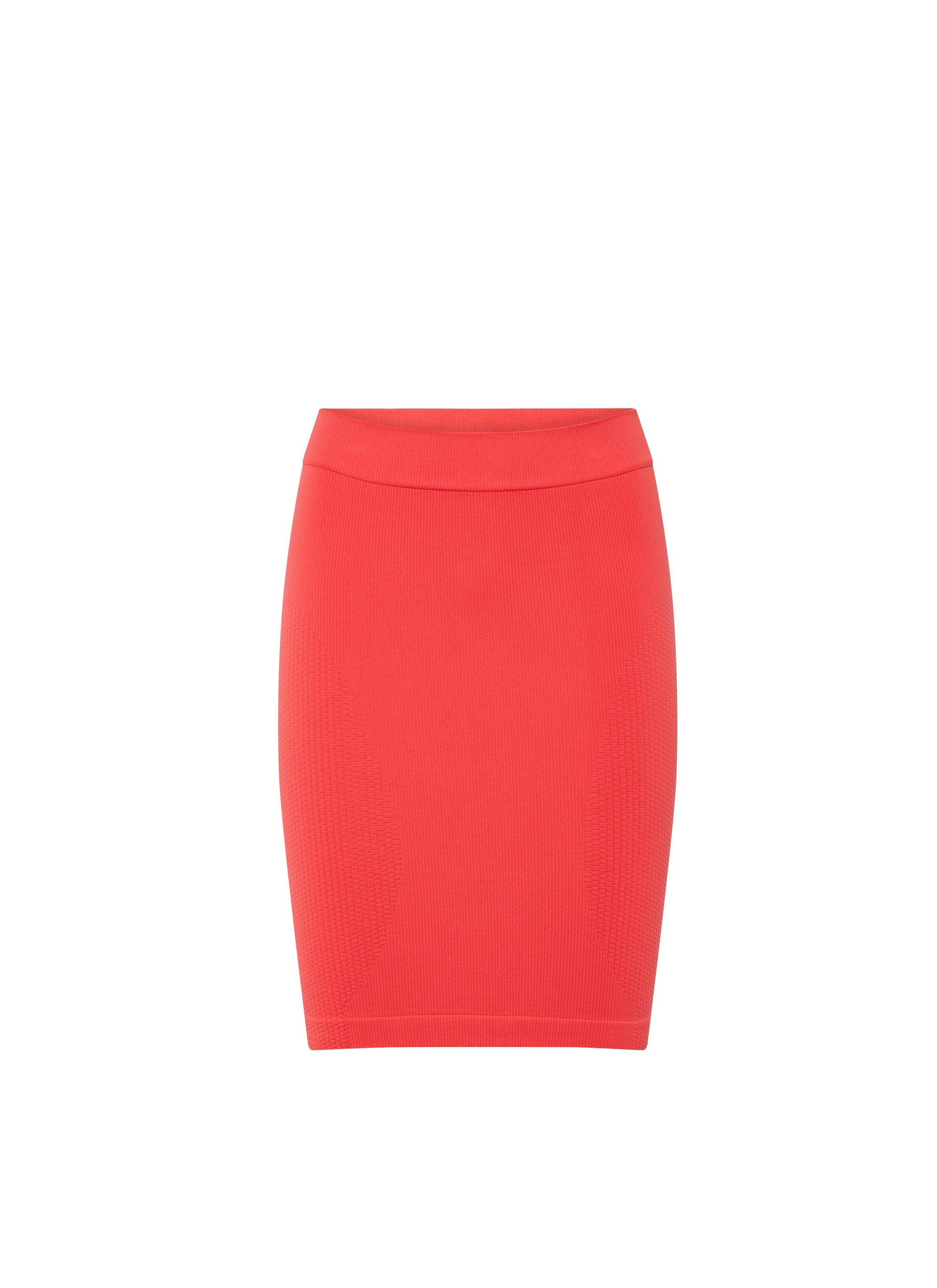Fond de jupe - Orange & Blanc