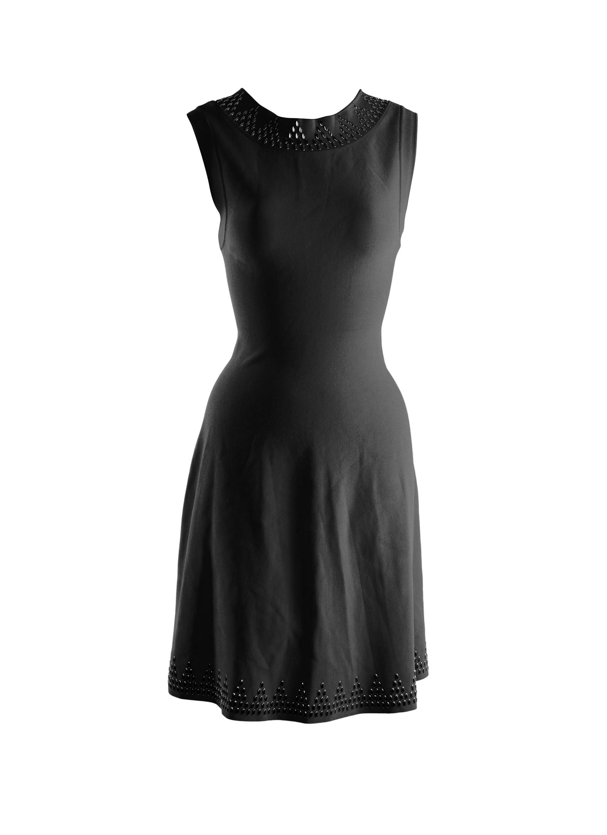 Robe sans manches - Noir charbon
