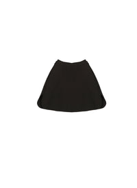 Canvas mini skirt - Black