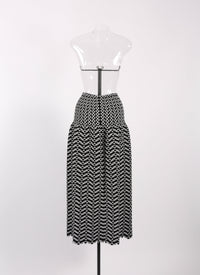 Jupe Fantasia en maille - Noir & Blanc