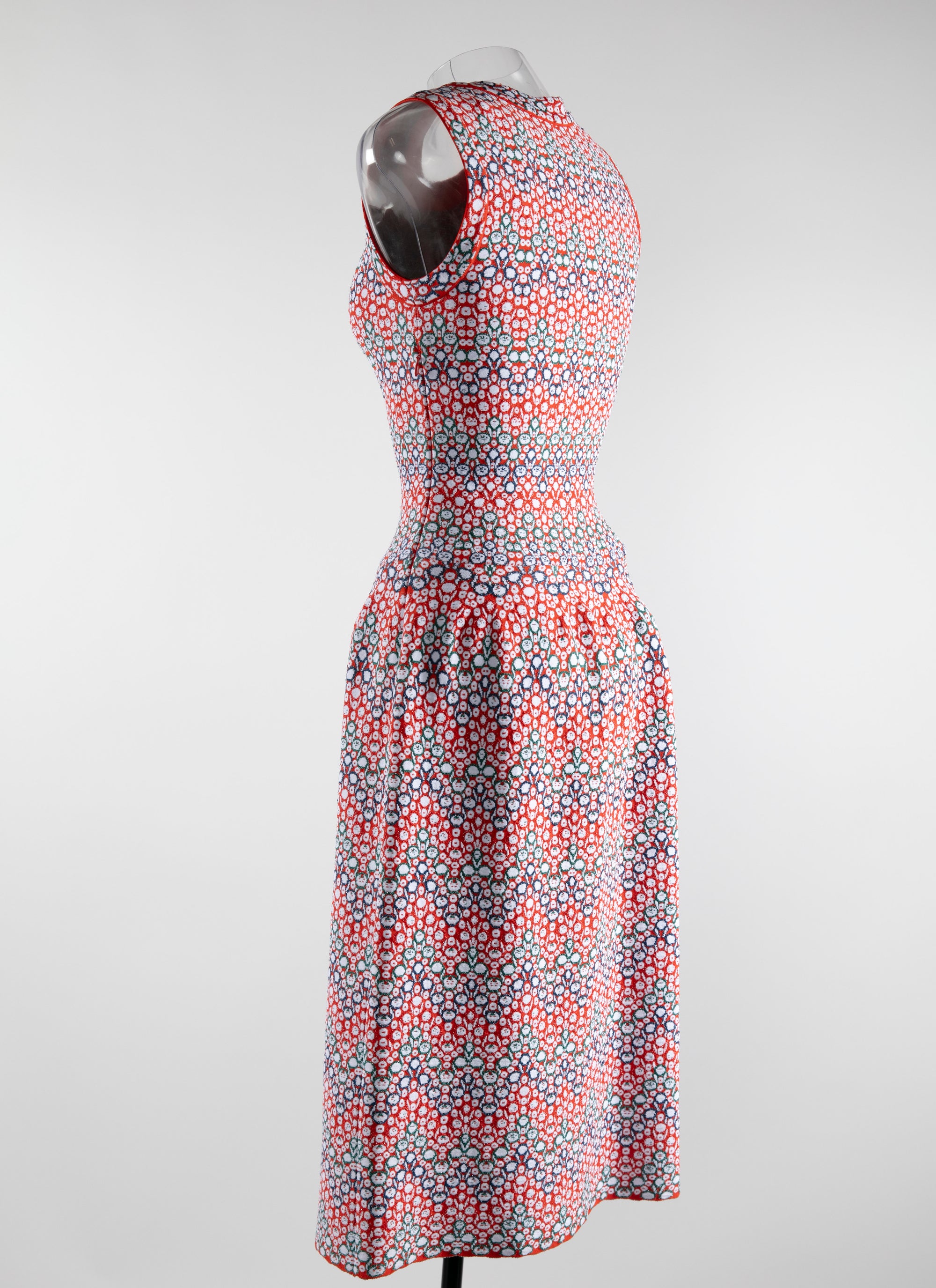 Printed sleeveless dress - Multicolour