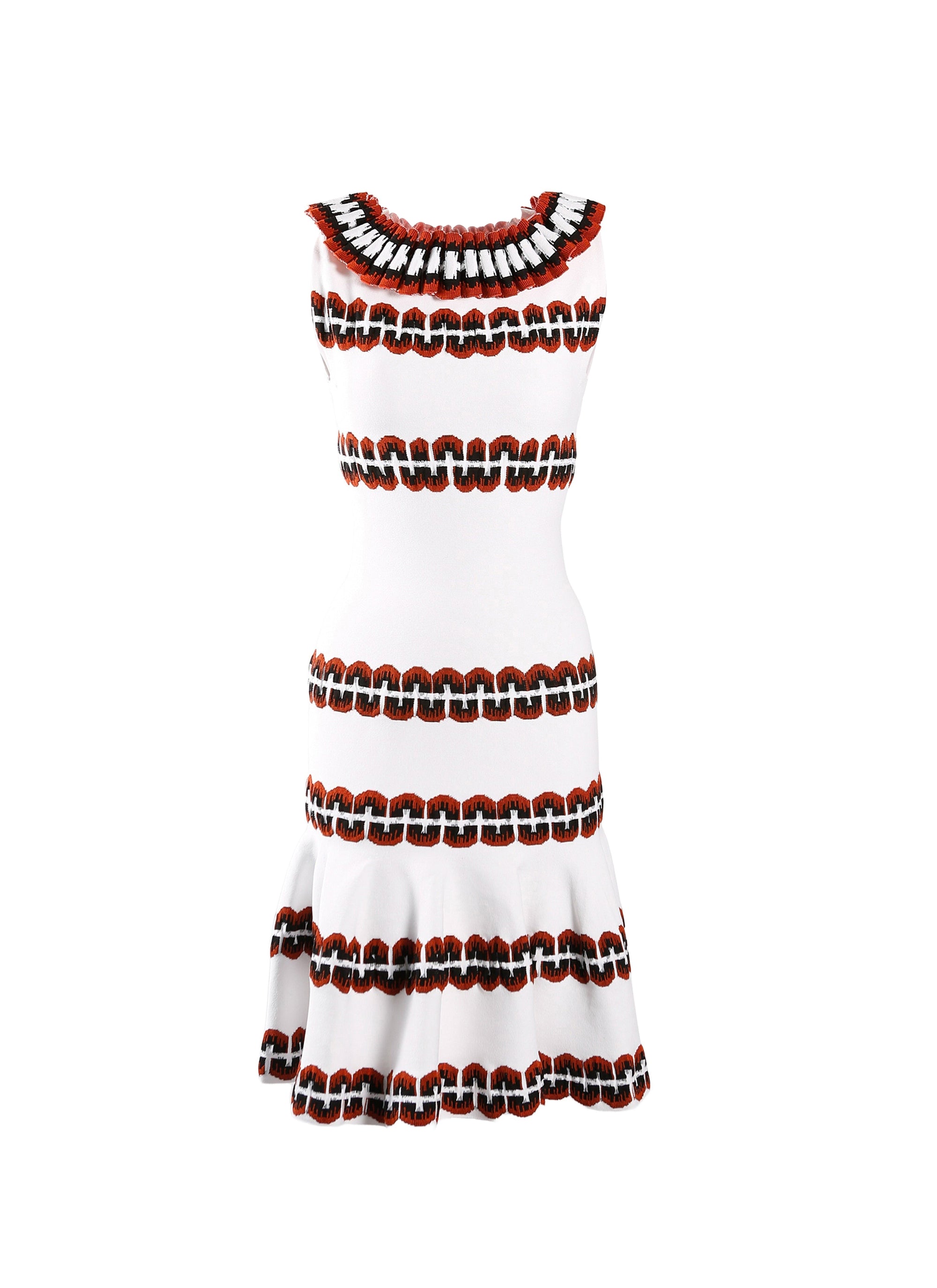 Robe sans manches Farandole en maille - Multicolore