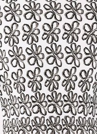 Robe à manches courtes Astragale en maille - Chair & Multicolore