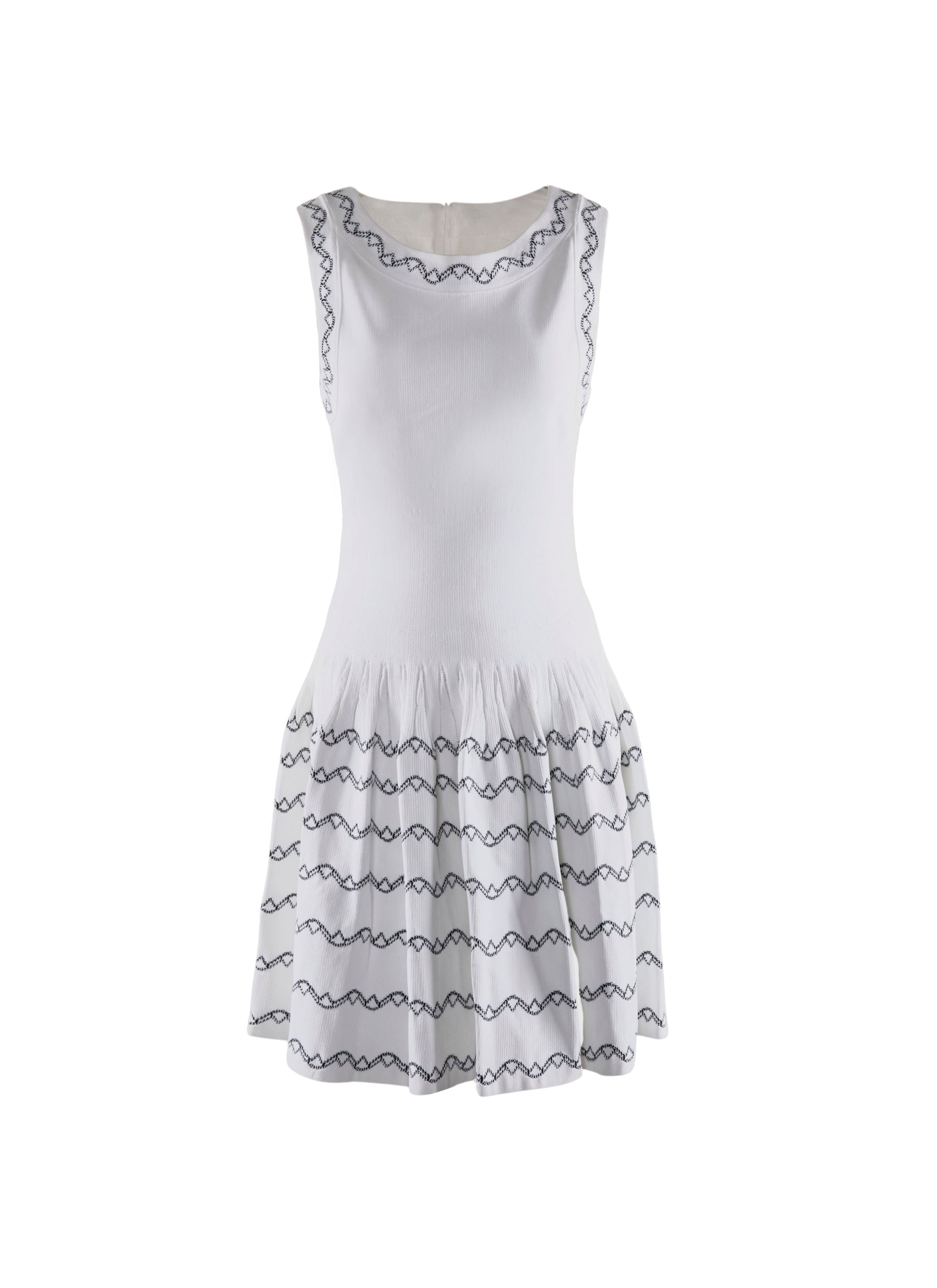 Robe sans manches - Blanc intense