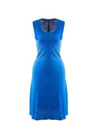 Bolchoi knitted sleeveless dress - Electric Blue