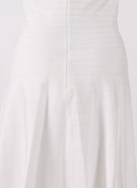 Robe Bolchoi sans manches en maille - Blanc