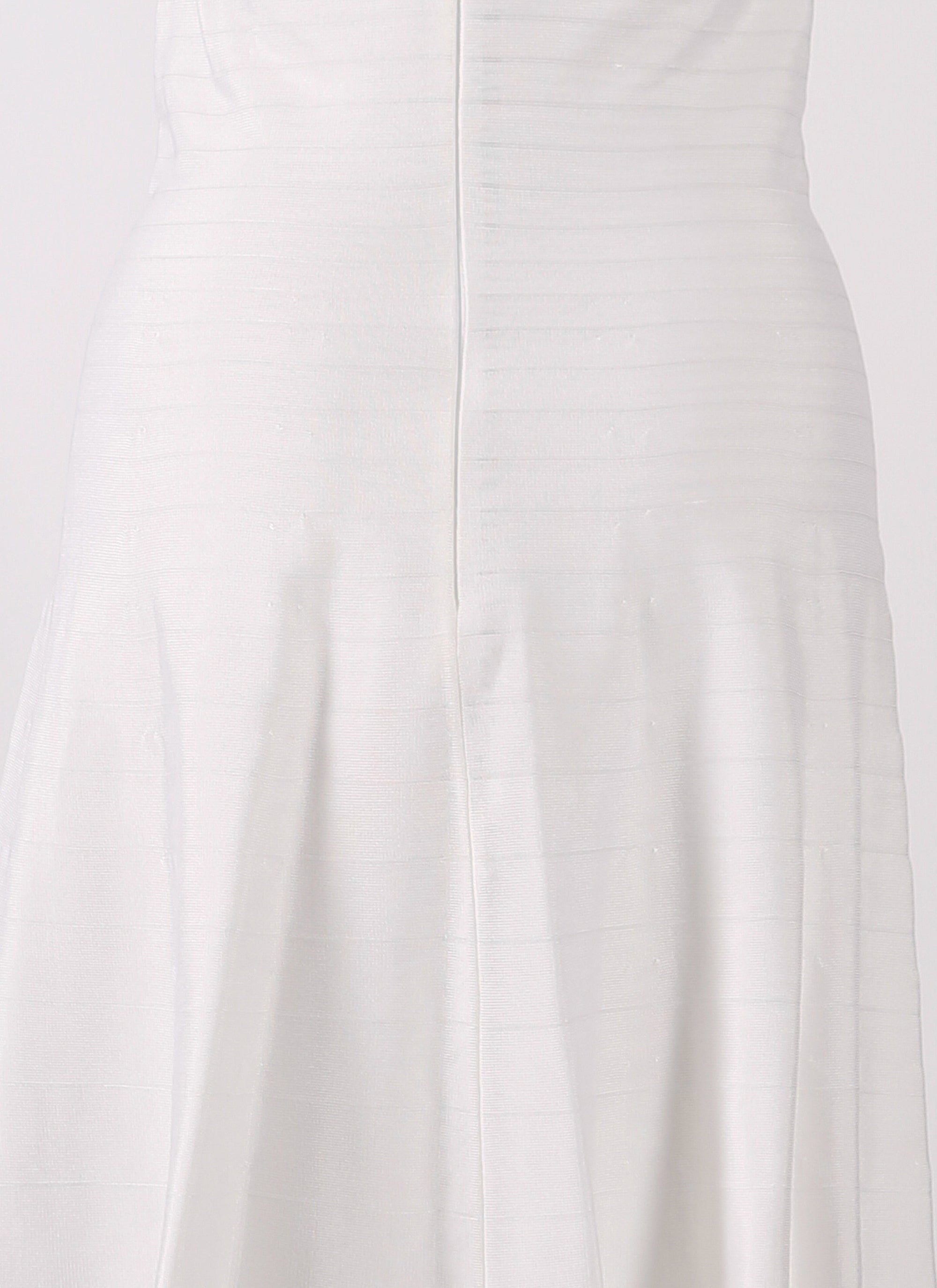 Robe Bolchoi sans manches en maille - Blanc