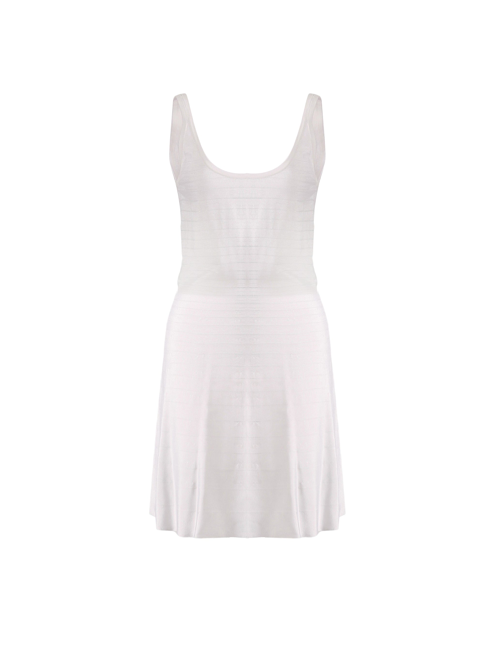 Robe sans manches Bolchoi en maille - Blanc