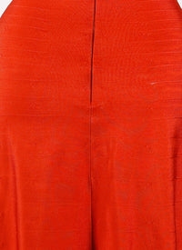 Robe sans manches Bolchoi en maille - Orange Sanguine