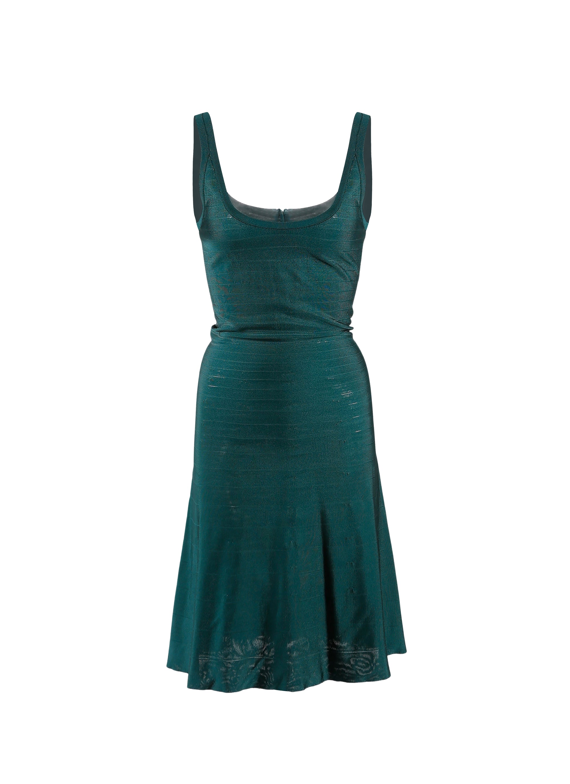 Robe sans manches Bolchoi en maille - Bleu Petrole