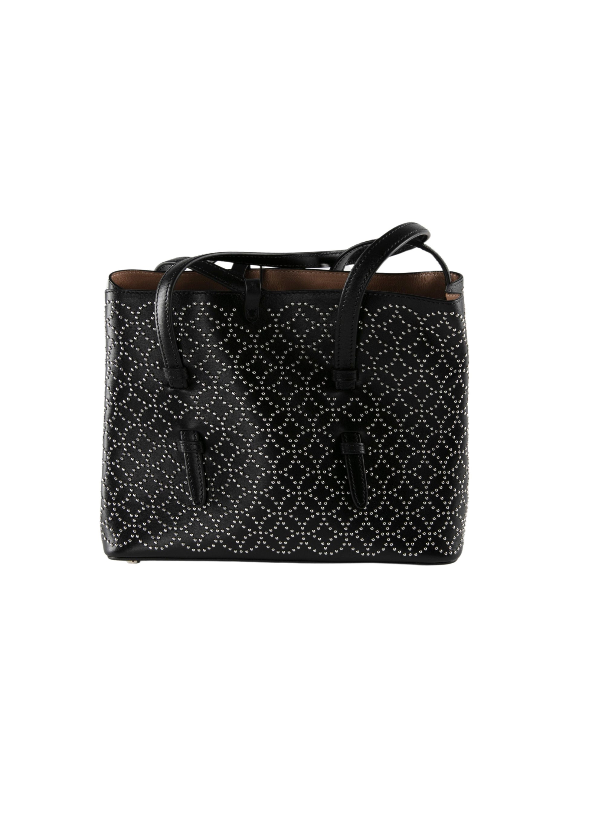 Small shopping bag - Black intense