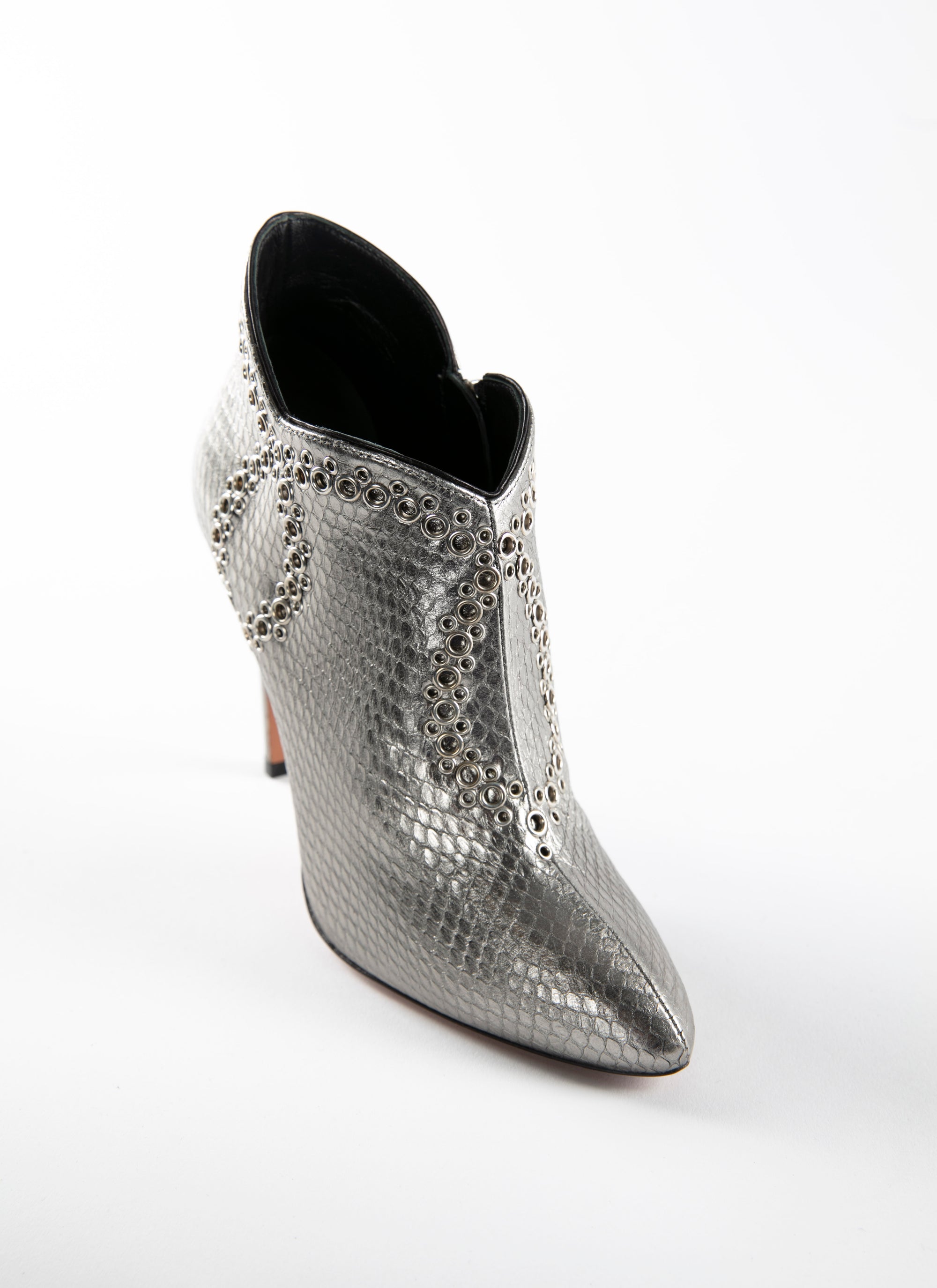 Bottines à plateforme - Plomb